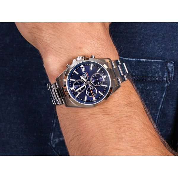 CASIO - Klocka i rostfritt stål - EDIFICE - Grå