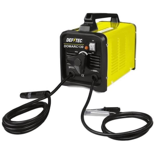 DEFITEC Svetsmaskin - 130 AMP - Gul / svart