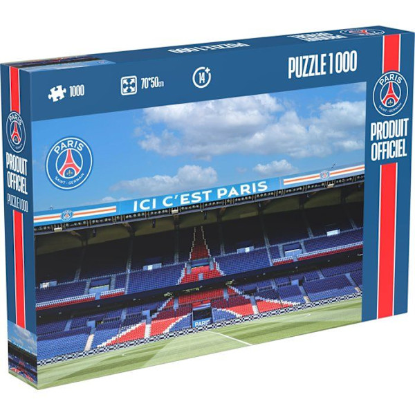 2D-pussel - MEGABLEU - Paris Saint-Germain - 1000 bitar - Ålder 14+
