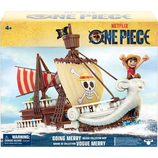 Båt - ONE PIECE - Going Merry - Med 1 figur - Från 4 år