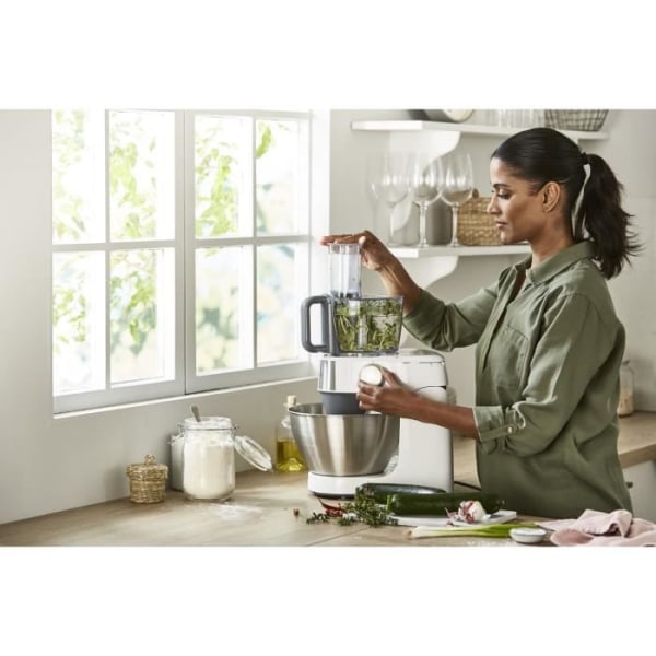 KENWOOD Prospero+ KHC29 kompakt köksmaskin. E0WH - Konditorivaror, Multifunktionsskål och Juicepress - Vit