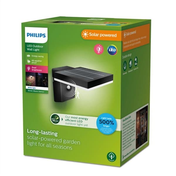 Vägglampa - PHILIPS - Zonale - Square Solar - Ultraeffektiv