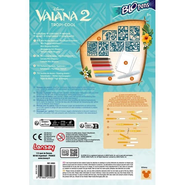 Blopens - LANSAY - Tropi-cool Vaiana - Ålder 5