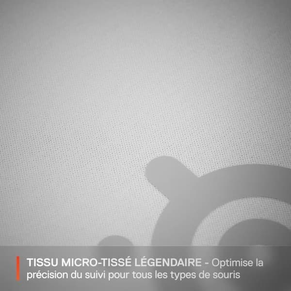 Gamingmusmatta - STEELSERIES - QcK L - Vit