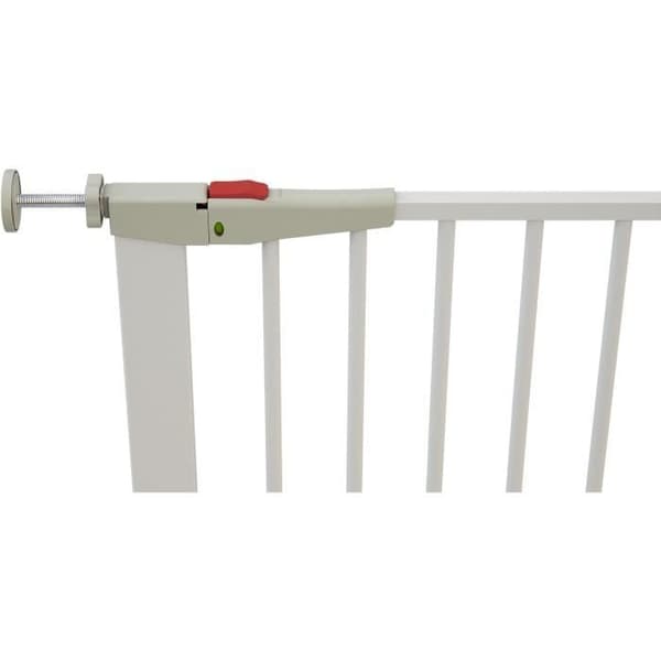 Säkerhetsbarriär - 72,5 till 79,5 cm - WEBABY - MOBI - Vit