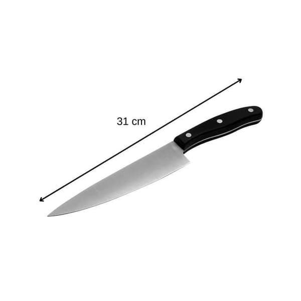 Set med 4 köksknivar - NIROSTA - 20, 22, 26 och 31 cm
