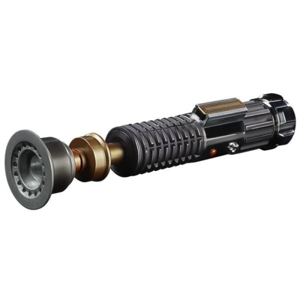 Saber Laser Force FX Elite of Obi-Wan Kenobi med LED och ljudeffekter, cosplayartikel för vuxna, Star Wars the Black Series