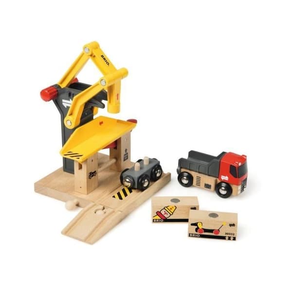 BRIO World - 33280 - Lastbilskran