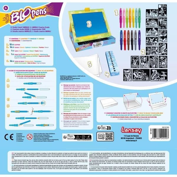 Blopens - LANSAY - Kreativ djurstudio - Från 5 år