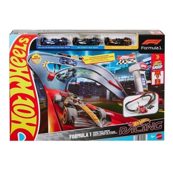 Hot Wheels Racing Starter Trackset - Flerfärgad - Ålder 4+ - Inomhus