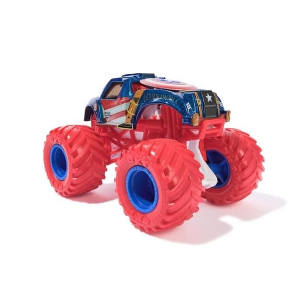 SPIN MASTERPACK MED 5 MARVEL DIE-CAST-FORDON 1:64 Monster Jam