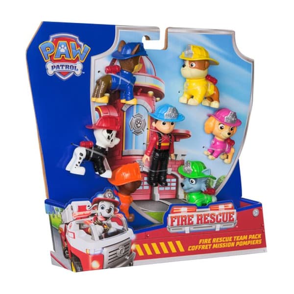 Paw Patrol Fire Rescue Multipack Figurer