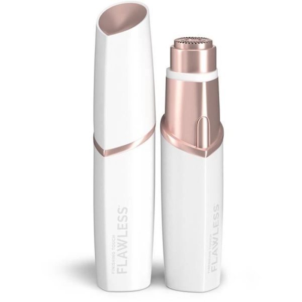 Face Fuzz Eliminator - FLAWLESS FINISH - Flawless Face - Mjuk och säker - Vit