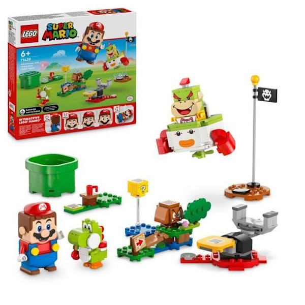 LEGO Super Mario 71439 The Adventures of LEGO Mario Interactive - Vehicle and Yoshi Set