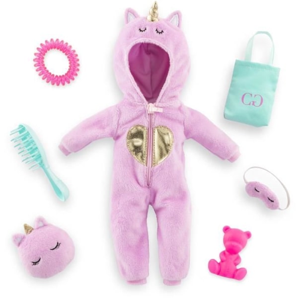 Docktillbehör - COROLLE - Unicorn Jumpsuit Dressing - 7 accessoarer - från 4 år