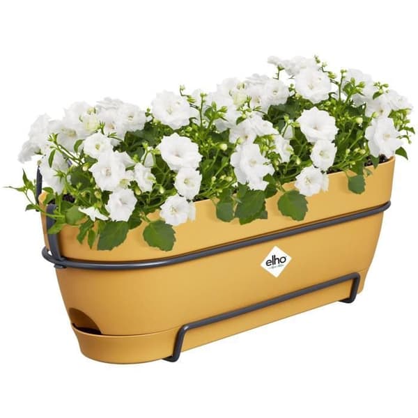Vibia Rectangle Planter - Plast - Tank - Ø50 - Gul honung