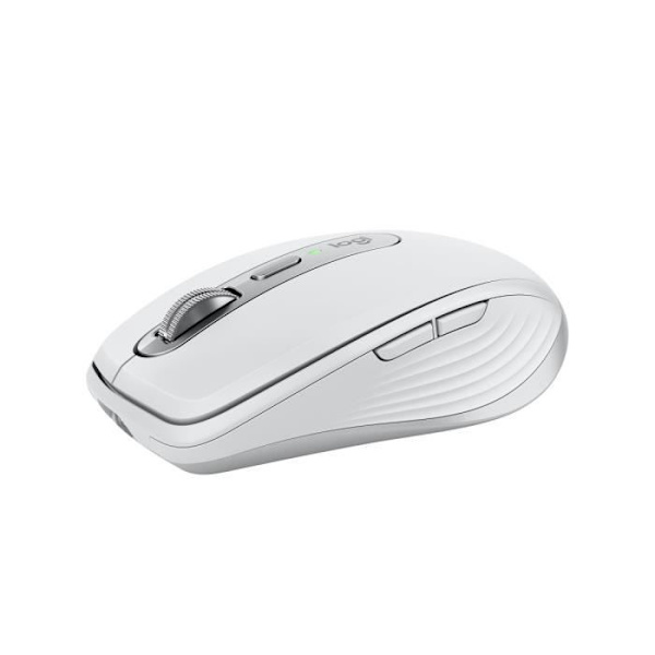 Trådlös mus - LOGITECH - MX Anywhere 3S - Bluetooth - Tysta klick - 6 knappar - Ljusgrå