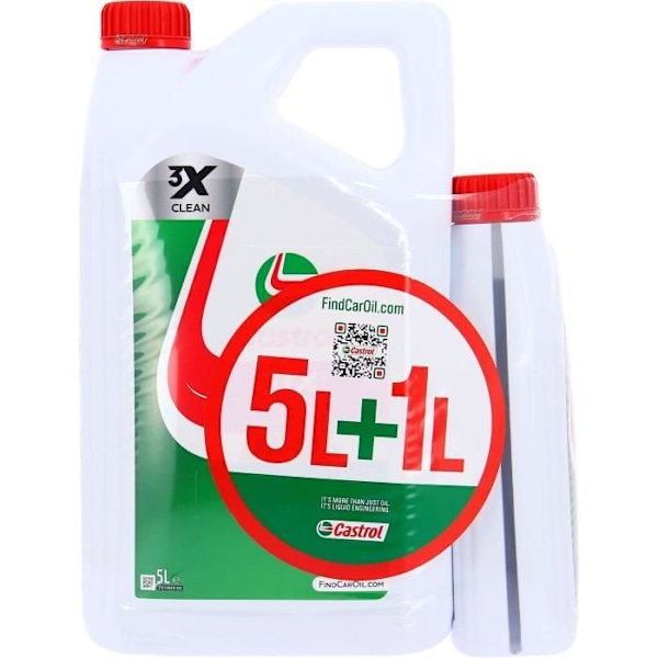 Motorolja - CASTROL GTX - 5W-30 C4 - 5L+1L - 057036