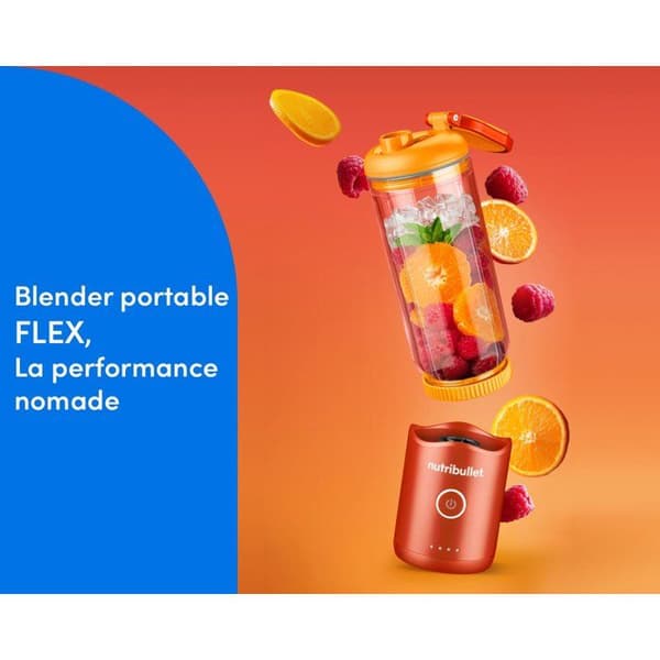 Bärbar mixer - NUTRIBULLET - Flex - NBP013OR - Orange