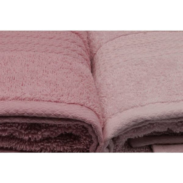 Set med 4 handdukar - 50 x 90 cm - Puder