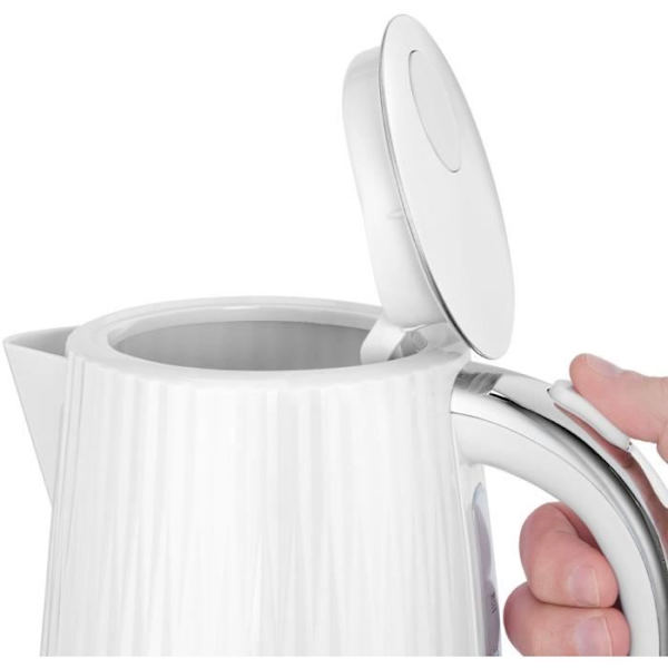 Vattenkokare - RUSSELL HOBBS - EDEN - 2400 W - 1,7 L - Vit