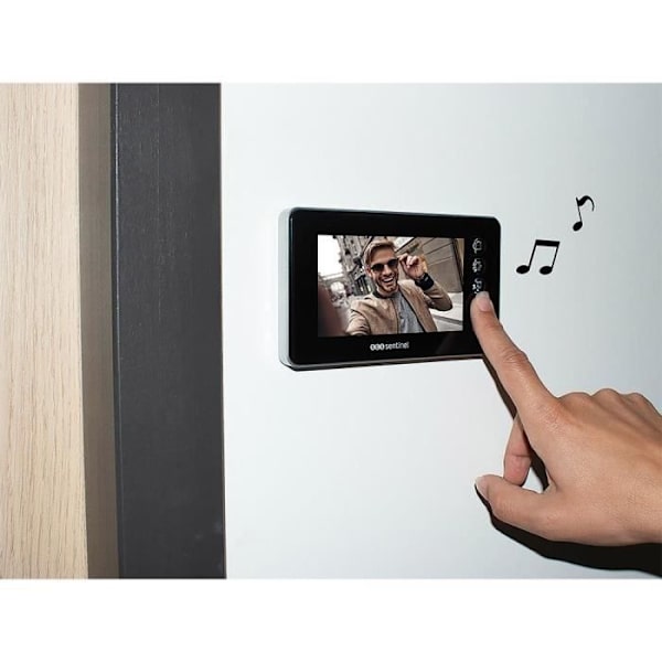 Kabelansluten videointercom - VisioFirst 4.3 - SCS SENTINEL