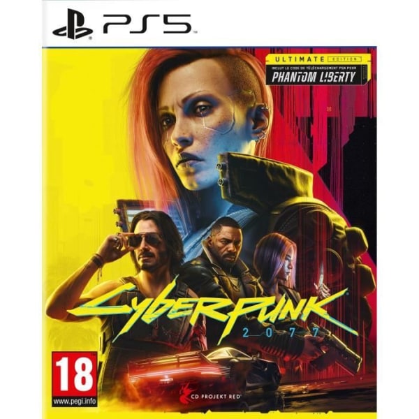 Cyberpunk 2077: Ultimate Edition - PS5-spel