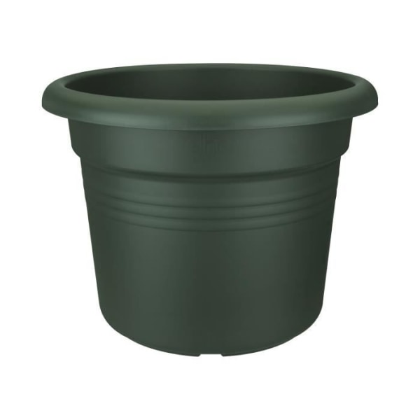 Elho Green Basics Cilinder 55 blomlåda - Grön - Ø 54 x H 41 cm - utomhus - 100% återvunnen