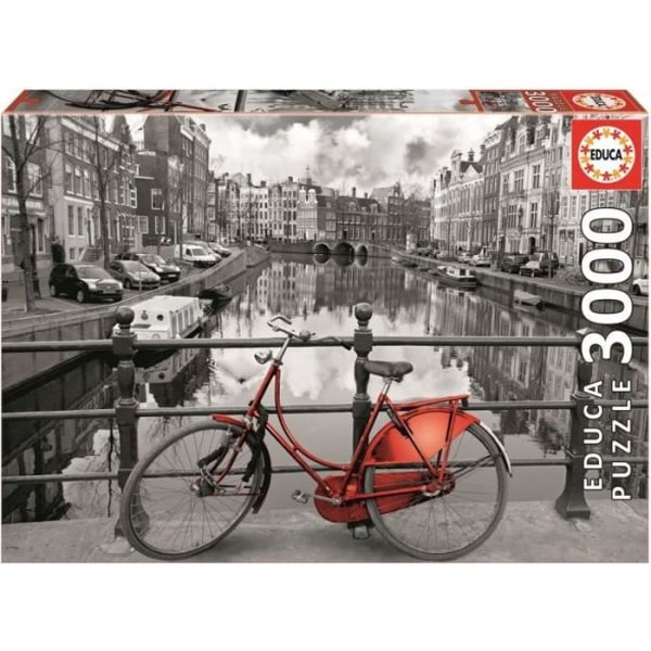 EDUCA Puzzle 3000 bitar - Amsterdam