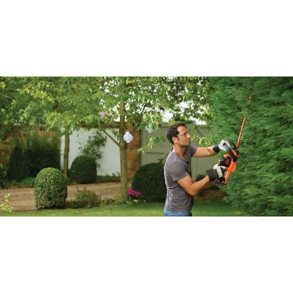 Black+Decker Wireless Hedge Litium 18V PowerComand 2 Ah 50 cm GTC18502PC-QW