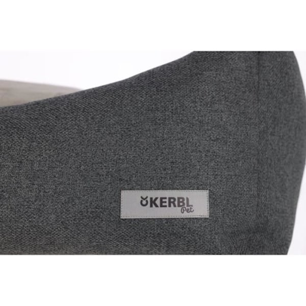 KERBL - Memory foam-korg - Platin Ortho - Grå - 80 x 60 x 25 cm