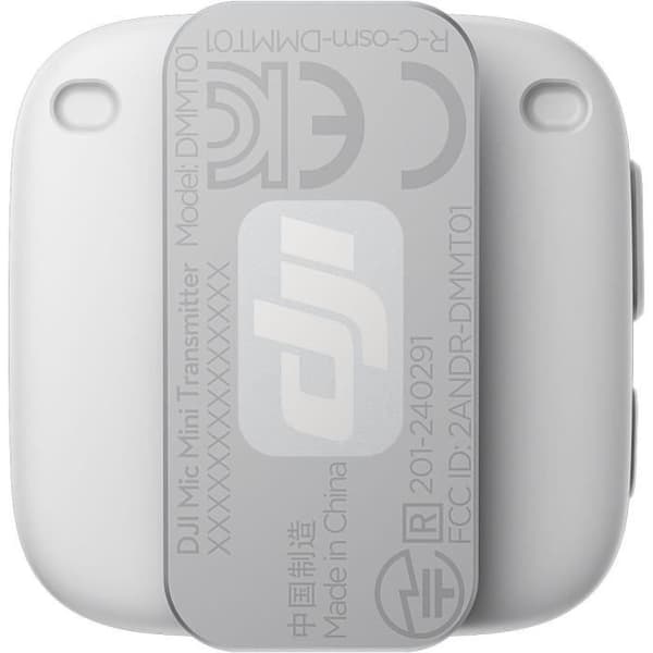 Trådlös sändare - DJI - Mic Mini - Arctic White - Ultralätt och kompakt