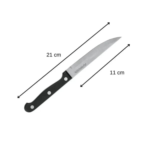 Set med 6 stekknivar - NIROSTA - 21 cm