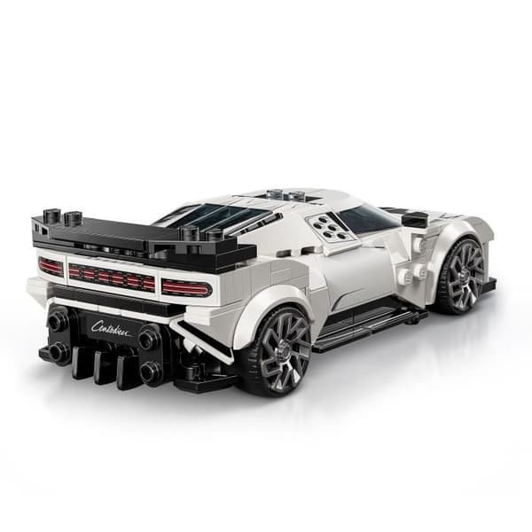 LEGO Speed Champions 77240 Hyperbil Bugatti Centodieci - Leksaksbil för barn 9 år