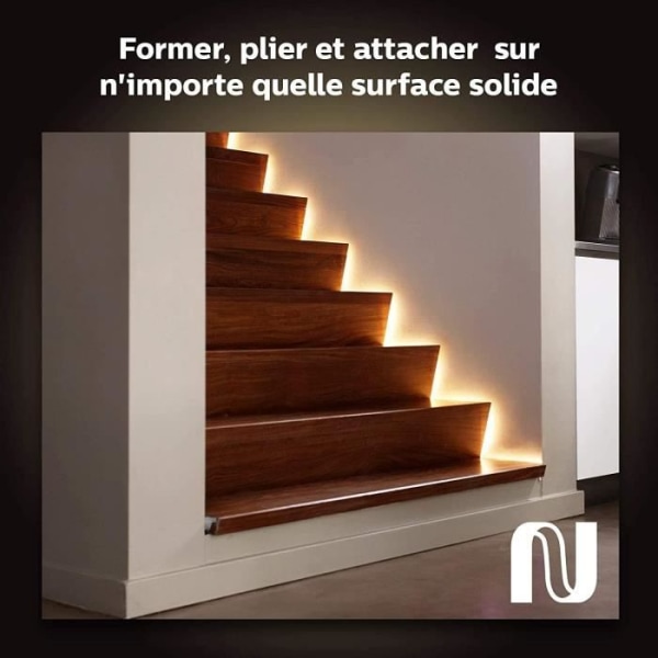 Hue Atmosphere White & Color - Philips - inomhusljusstrips plus - 2 m - Bluetooth