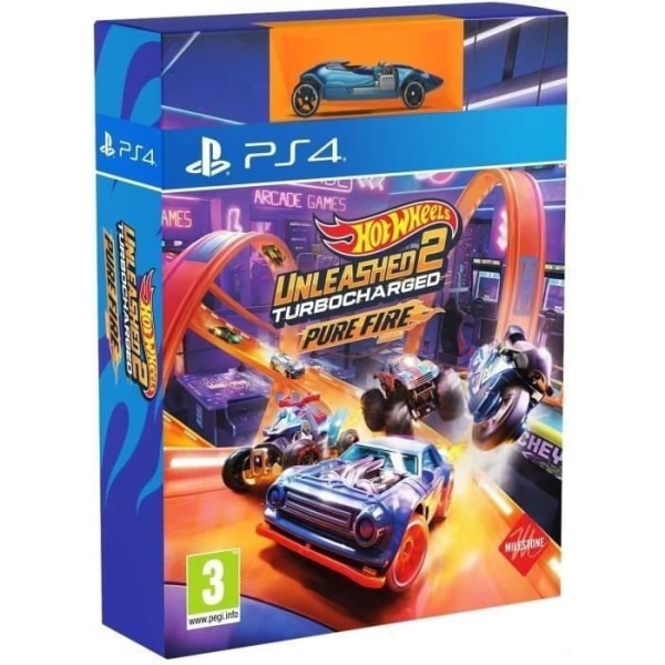 Hot Wheels Unleashed 2 Turbocharged - PS4-spel - Pure Fire Edition