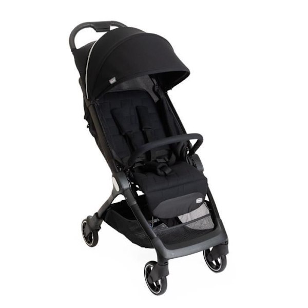 CHICCO - Barnvagn - Vi - 4 hjul - Svart