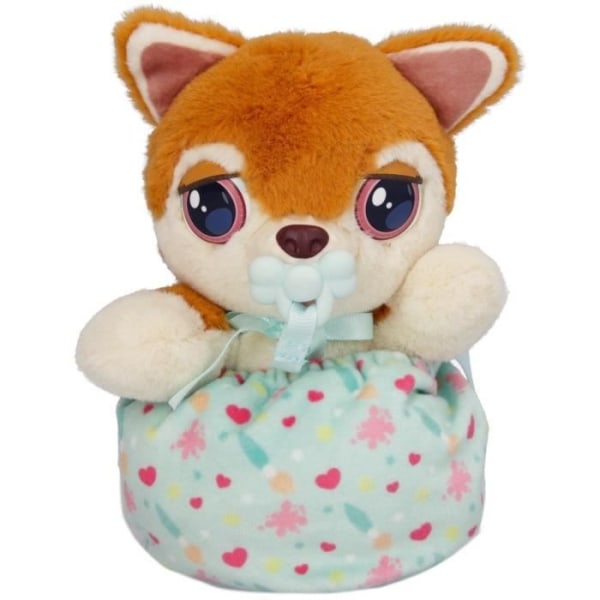 Mjuk leksak med funktioner - IMC Toys - 922402 - Baby Paws Mini - min babyhund Shiba Inu