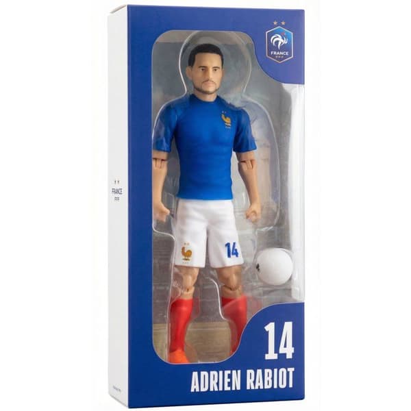 Ledad figur - Frankrikes landslag - MEGABLEU - Rabiot nummer 14 - 20 cm