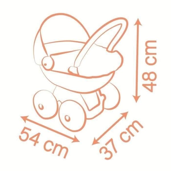 SMOBY - Baby Nurse - Gosevagn - från 18 månader