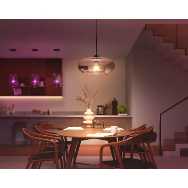 PHILIPS Hue White Ambiance - Ansluten LED-lampa E27 - 9,5W Ekvivalent 75W - Bluetooth-kompatibel