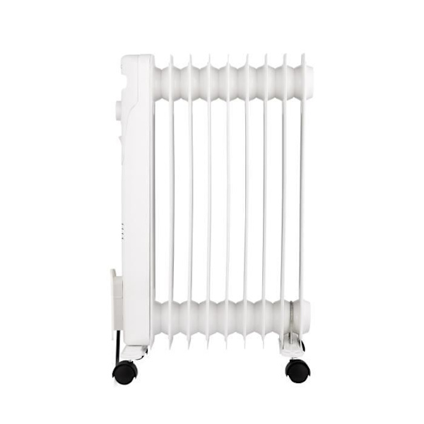 Elektriskt oljebadradiator - 2000 watt - Oceanic - 3 Powers - 9 Elements - Mobile - White