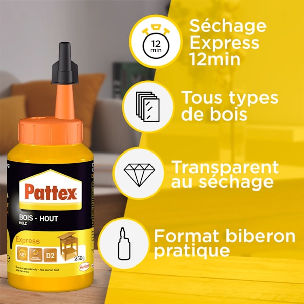 PATTEX Express lim 750gr flaska