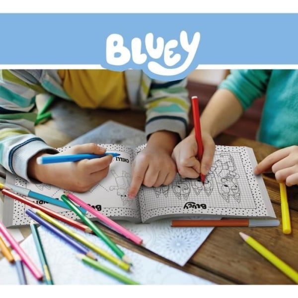 Ritskola - Bluey ritskola - att lära sig rita - LISCIANI