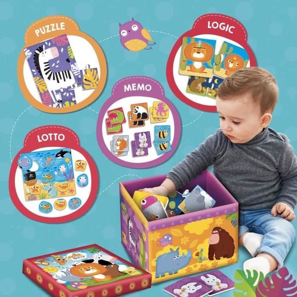 Super Box - CAROTINA BABY - Pedagogiska spel, Jätteformat