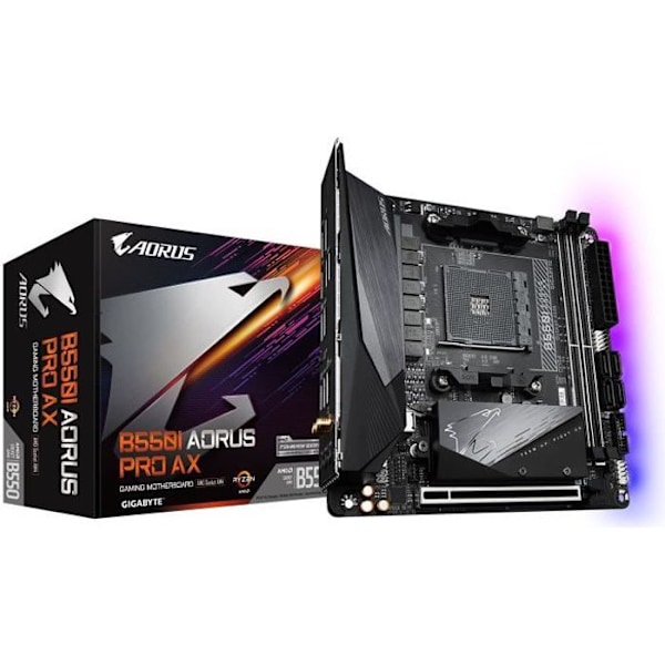 Gigabyte B550I AORUS PRO AX moderkort