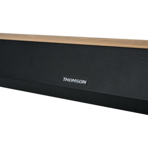 THOMSON SB552BTS Bluetooth USB soundbar med subwoofer trä och svart finish