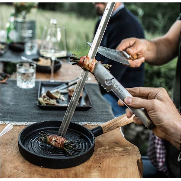 Serveringskastrull - FORGED - CHURRASCO - Gjutjärn - Ø18 cm