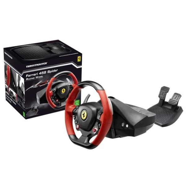 THRUSTMASTER Ratt FERRARI 458 SPIDER Racing Wheel - Xbox One