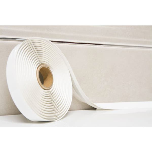 Monteringsklar skarv - GEB - Bredd 15 mm x 3,35 m - Vit